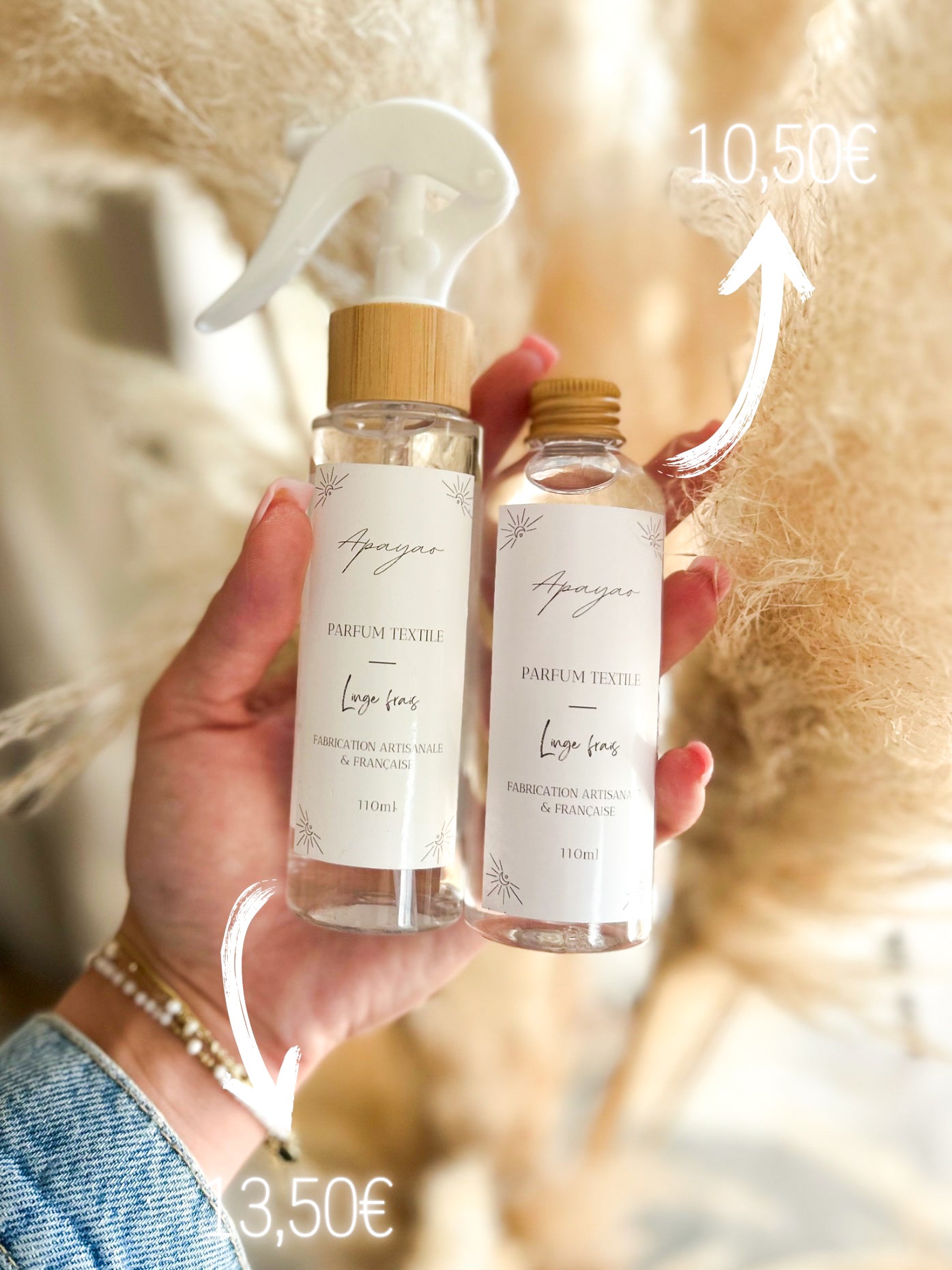 Parfum textile - Fleur de coton